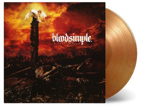 Bloodsimple: A Cruel World (180g) (Limited-Numbered-Edition) (Orange/Gold Mixed Vinyl), LP