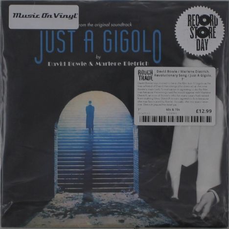 David Bowie &amp; Marlene Dietrich: Filmmusik: Revolutionary Song/Just A Gigolo (Limited Numbered Edition), Single 7"