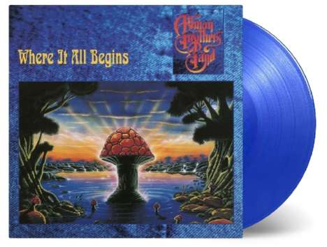 The Allman Brothers Band: Where It All Begins (180g) (Limited-Numbered-Edition) (Blue Vinyl), 2 LPs