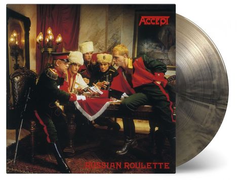 Accept: Russian Roulette (180g) (Limited Numbered Edition) (Gold &amp; Black Swirled Vinyl), LP