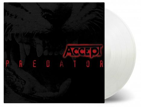 Accept: Predator (180g) (Limited Numbered Edition) (Clear Vinyl), LP