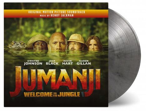 Filmmusik: Jumanji: Welcome To The Jungle (180g) (Limited Numbered Edition) (Wild Rhino Vinyl), 2 LPs