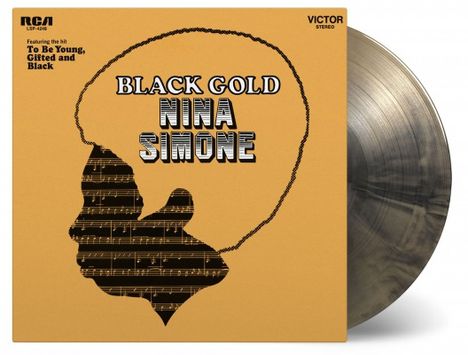 Nina Simone (1933-2003): Black Gold (180g) (Limited Numbered Edition) (Black/Gold Marbled Vinyl), LP