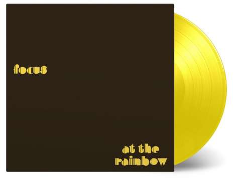 Focus: At The Rainbow (180g) (Limited Numbered Edition) (Yellow Vinyl), LP