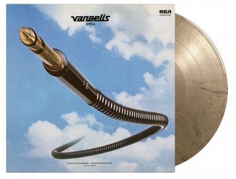 Vangelis (1943-2022): Spiral (180g) (Limited Numbered Edition) (Gold &amp; Black Marbled Vinyl), LP
