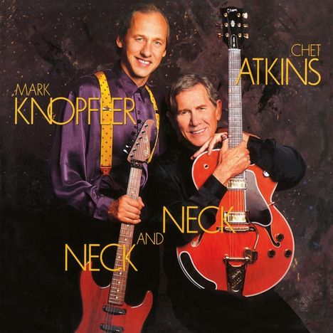 Chet Atkins &amp; Mark Knopfler: Neck And Neck (180g) (Limited Numbered Edition) (Translucent Blue Vinyl), LP
