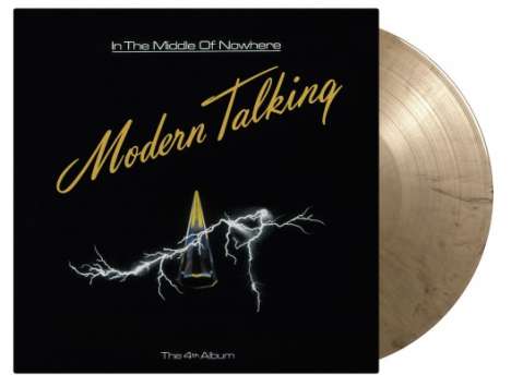 Modern Talking: In The Middle Of Nowhere (180g) (Limited Numbered Edition) (Gold &amp; Black Marbled Vinyl), LP