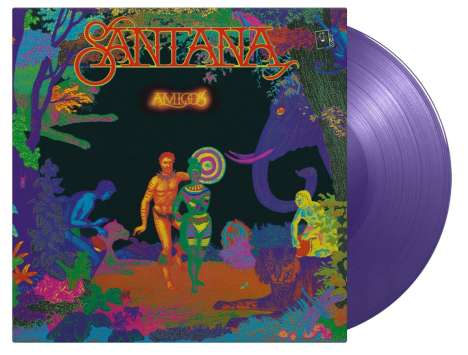 Santana: Amigos (180g) (Limited Numbered Edition) (Purple Vinyl), LP