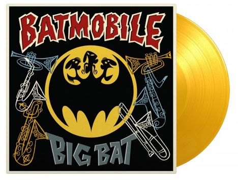 Batmobile: Big Bat (Limited Numbered Edition) (Yellow Translucent Vinyl), Single 10"