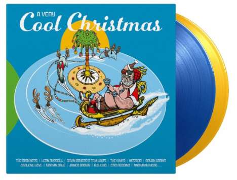 A Very Cool Christmas (180g) (Limited Numbered Edition) (LP1: Transparent Blue Vinyl/LP2: Transparent Yellow Vinyl), 2 LPs