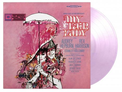 Filmmusik: My Fair Lady (Expanded) (180g) (Limited Numbered Edition) (Transparent Purple Swirled Vinyl), 2 LPs