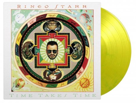 Ringo Starr: Time Takes Time (180g) (Limited Numbered Edition) (Yellow &amp; Green Marbled Vinyl), LP