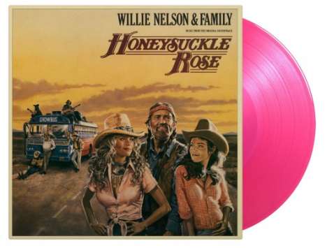 Willie Nelson: Filmmusik: Honeysuckle Rose (O.S.T.) (180g) (Limited Numbered Extended Edition) (Rose Vinyl), 2 LPs