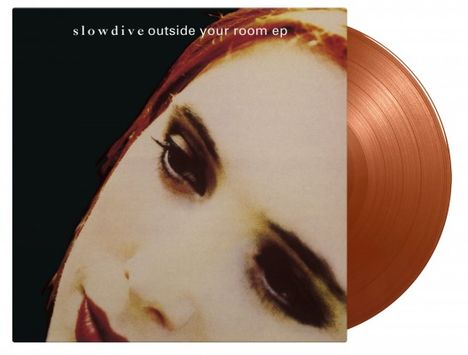 Slowdive: Outside Your Room EP (180g) (Limited Numbered Edition) (Red &amp; Gold Swirled Vinyl), Single 12"