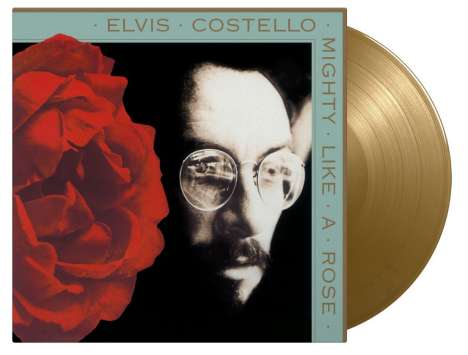 Elvis Costello (geb. 1954): Mighty Like A Rose (180g) (Limited Numbered Edition) (Gold Vinyl), LP