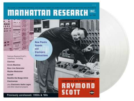 Raymond Scott (1908-1994): Manhattan Research (180g) (Limited Numbered Edition) (Transparent Vinyl), 3 LPs
