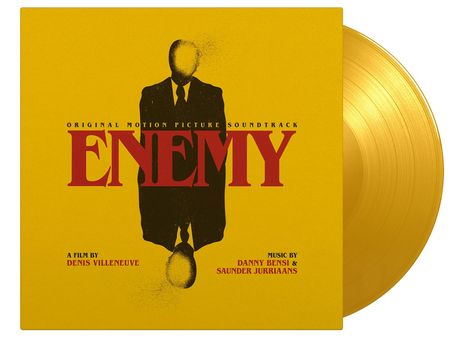 Filmmusik: Enemy (180g) (Limited Numbered Edition) (Translucent Yellow Vinyl), 2 LPs