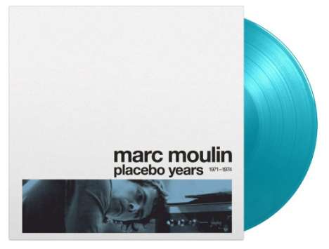 Marc Moulin (1942-2008): Placebo Years 1971-1974 (remastered) (180g) (Limited Numbered Edition) (Turquoise Vinyl), LP