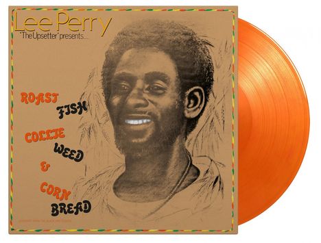 Lee 'Scratch' Perry: Roast Fish, Collie Weed &amp; Corn Bread (180g) (Limited Numbered Edition) (Orange Vinyl), LP