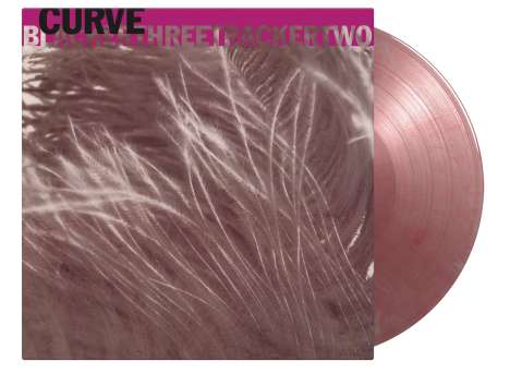 Curve: Blackerthreetrackertwo (180g) (Limited Numbered Edition) (Silver &amp; Red Marbled Vinyl), Single 12"