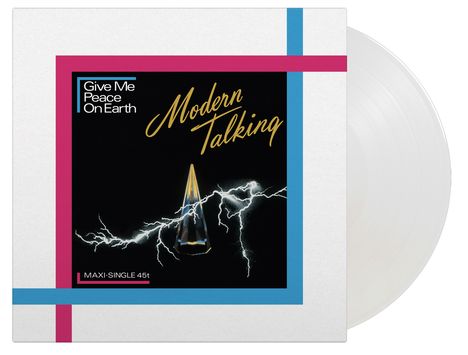 Modern Talking: Give Me Peace On Earth (180g) (Limited Numbered Edition) (Clear Vinyl), Single 12"