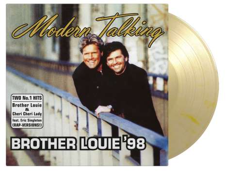 Modern Talking: Brother Louie '98 (180g) (Limited Numbered Edition) (Yellow &amp; White Marbled Vinyl), Single 12"