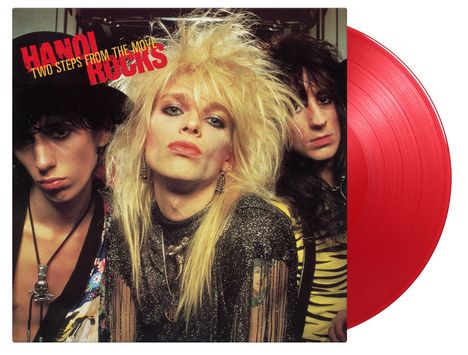 Hanoi Rocks: Two Steps From The Move (180g) (Limited Numbered Edition) (Translucent Red Vinyl), LP