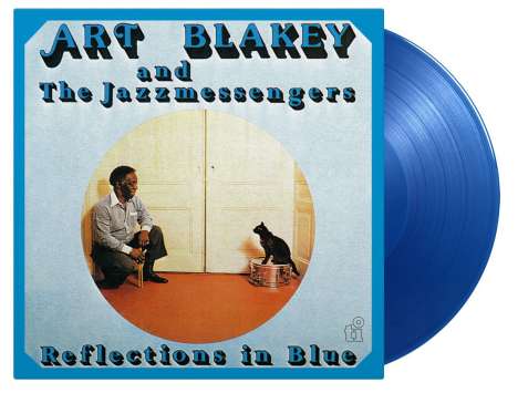 Art Blakey (1919-1990): Reflections In Blue (180g) (Limited Numbered Edition) (Transparent Blue Vinyl), LP