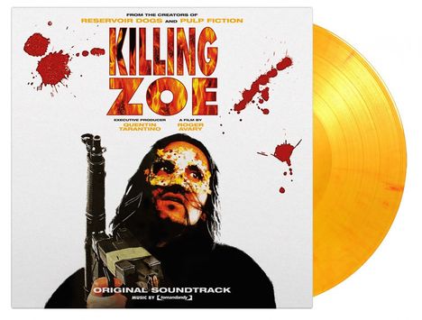 Filmmusik: Killing Zoe (180g) (Limited Numbered Edition) (Flaming Vinyl), LP