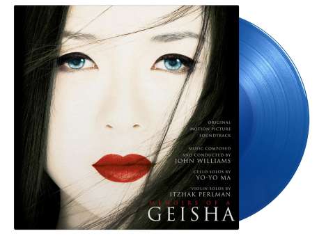Filmmusik: Memoirs Of A Geisha (180g) (Limited Numbered Edition) (Translucent Blue Vinyl), 2 LPs