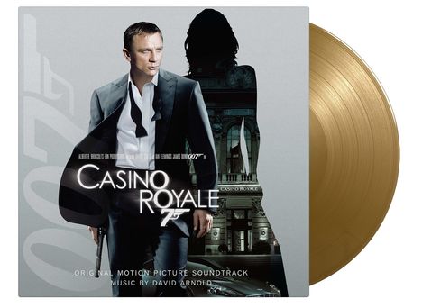 Filmmusik: Casino Royale (180g) (Limited Numbered Edition) (Gold Vinyl), 2 LPs