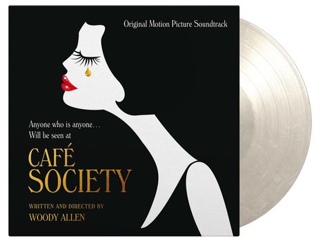 Filmmusik: Café Society (180g) (Limited Numbered Edition) (Clear &amp; White Marbled Vinyl), LP