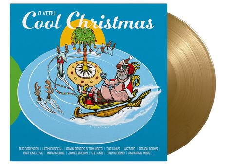 A Very Cool Christmas 1 (180g) (Limited Numbered Edition) (Gold Vinyl), 2 LPs