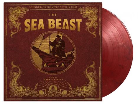 Filmmusik: The Sea Beast (180g) (Limited Numbered Edition) (Transparent Red, Solid White &amp; Black Marbled Vinyl), LP