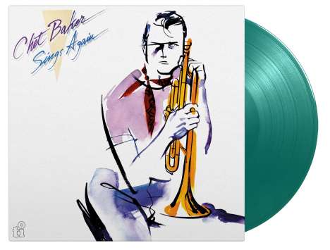 Chet Baker (1929-1988): Sings Again (180g) (Limited Numbered Edition) (Aquamarine Vinyl), LP