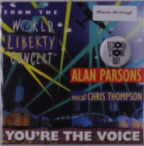 Alan Parsons: You're The Voice (From The World Liberty Concert) (Limited Numbered Edition) (Translucent Red Vinyl), Single 7"