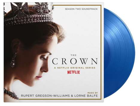 Filmmusik: The Crown Season 2 (180g) (Limited Numbered Edition) (Royal Blue Vinyl), 2 LPs