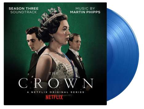 Filmmusik: The Crown Season 3 (180g) (Limited Numbered Edition) (Royal Blue Vinyl), LP