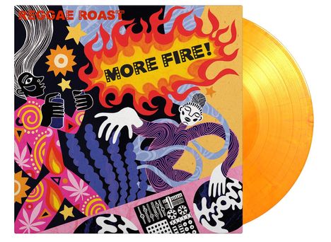 Reggae Roast: More Fire! (180g) (Limited Numbered Edition) (Flaming Vinyl) (45 RPM), 2 LPs