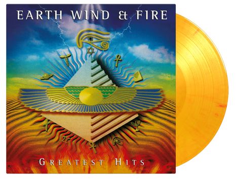 Earth, Wind &amp; Fire: Greatest Hits (180g) (Limited Numbered Edition) (Flaming Vinyl), 2 LPs