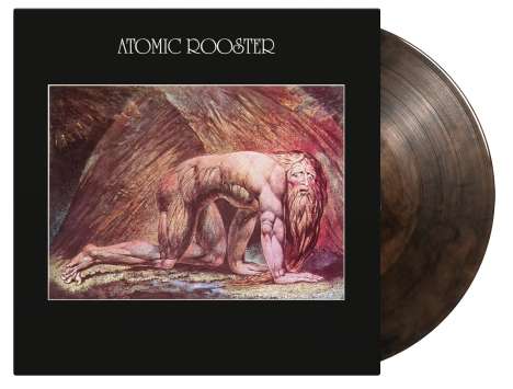 Atomic Rooster: Death Walks Behind You (180g) (Limited Numbered Edition) (Clear &amp; Black Marbled Vinyl), LP