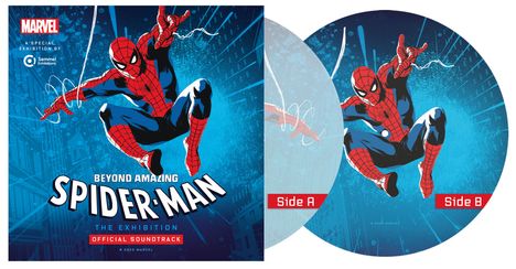 Filmmusik: Marvel's Spider-Man: Beyond Amazing - The Exibihition (180g) (Limited Numbered Edition) (Crystal Vinyl with Print On Side B), LP