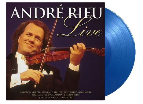 André Rieu (geb. 1949): Live (180g) (Limited Numbered Edition) (Translucent Blue Vinyl), LP