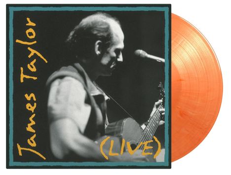 James Taylor: Live (180g) (Limited Numbered Edition) (Orange Marbled Vinyl), 2 LPs