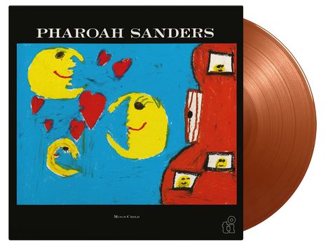 Pharoah Sanders (1940-2022): Moon Child (180g) (Limited Numbered Edition) (Gold &amp; Orange Marbled Vinyl), LP