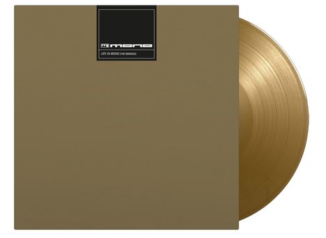 Mono (Elektro Pop): Life In Mono (The Remixes) (180g) (Limited Numbered Edition) (Gold Vinyl), 2 LPs