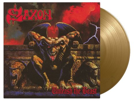 Saxon: Unleash The Beast (180g) (Limited Numbered Edition) (Gold Vinyl), LP