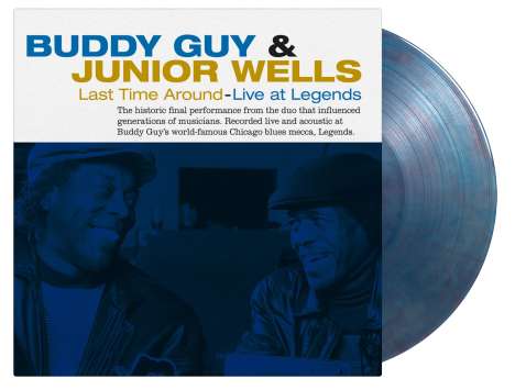 Buddy Guy &amp; Junior Wells: Last Time Around - Live At Legends (25th Anniversary) (180g) (Limited Numbered Edition) (Blue &amp; Red Marbled Vinyl), LP