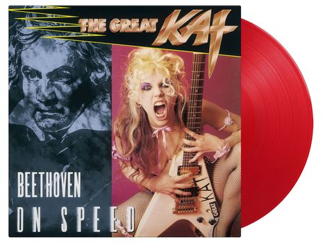 The Great Kat: Beethoven On Speed (180g) (Limited Numbered Edition) (Translucent Red Vinyl), LP