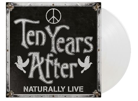 Ten Years After: Naturally Live (180g) (Limited Numbered Edition) (Crystal Clear Vinyl), 2 LPs